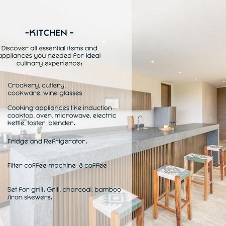 Extraordinary 2Br Apartment In Fully Equipped Hotel In Tulum Eksteriør bilde